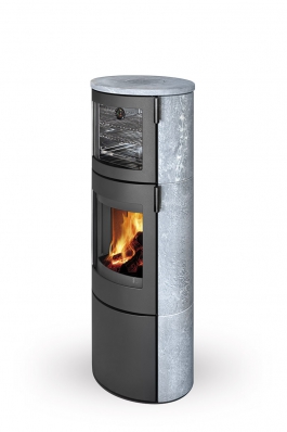 Soapstone stoves | LAMIA BF Soapstone with baking oven