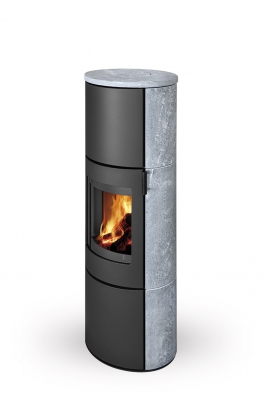 Soapstone stoves | LAMIA H Soapstone high