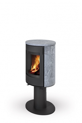 Soapstone stoves | LAMIA T Soapstone turnable