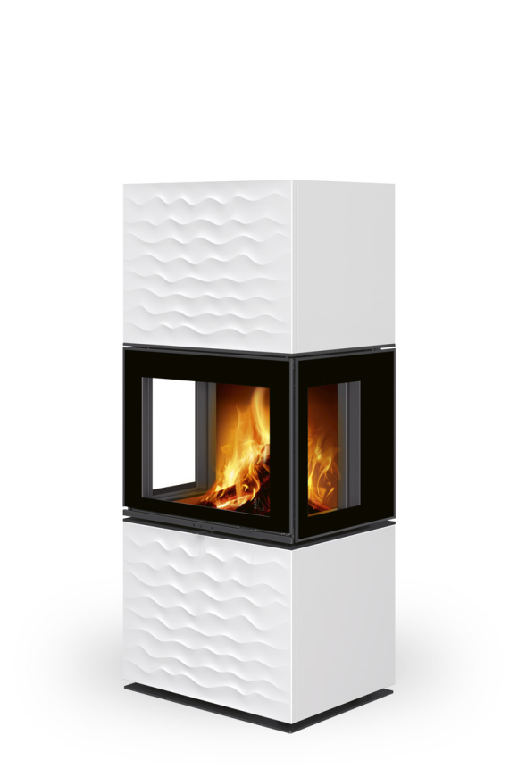 Design fireplaces | ALERIA C Ceramic Wave