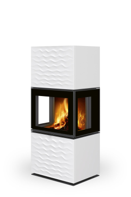 Design fireplaces | ALERIA C Ceramic Wave