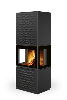 Design fireplaces | ALERIA C H Ceramic Wave