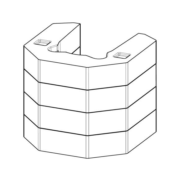 Accessories | Accumulation blocks for Design Fireplaces (AKKUM DK 03)