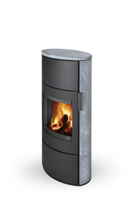 Soapstone stoves | EDESSA H Soapstone