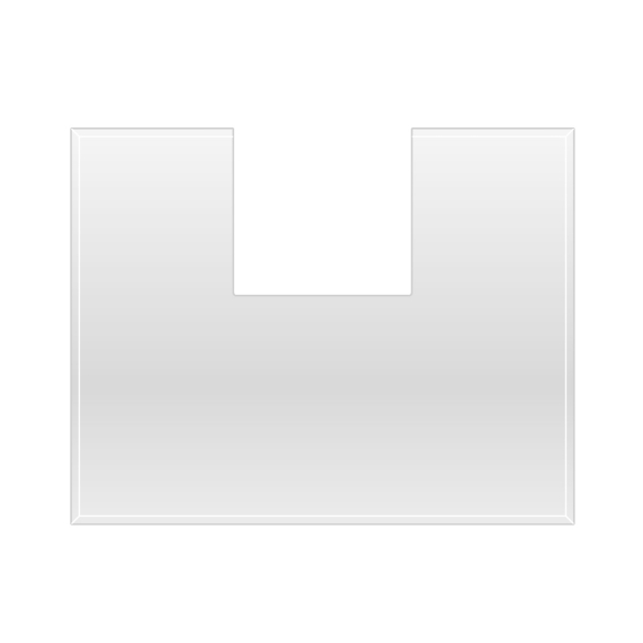 Accessories | Glass Plinth for ALERIA Design Fireplaces (4210)